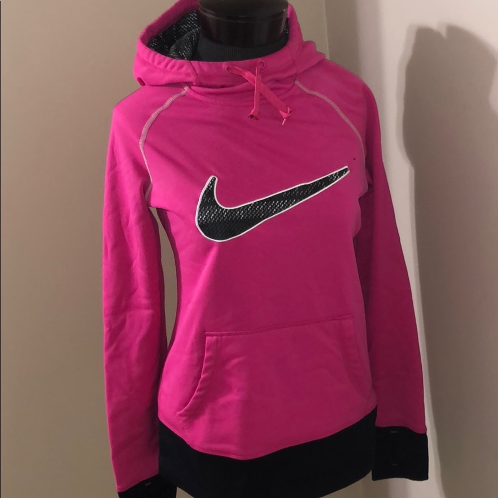 Pink hoodie